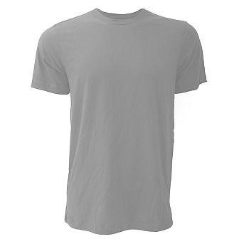 Canvas Unisex Jersey Crew Neck T-Shirt / Mens Short Sleeve T-Shirt