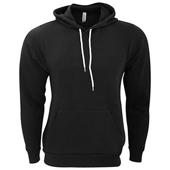 Bella + Canvas Unisex Pullover Polycotton Fleece Hooded Sweatshirt / Hoodie
