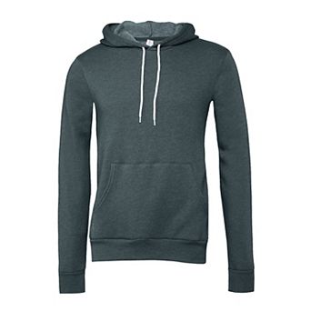 Bella + Canvas Unisex Pullover Polycotton Fleece Hooded Sweatshirt / Hoodie