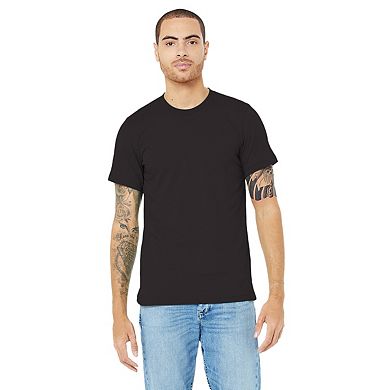 Canvas Unisex Jersey Crew Neck T-Shirt / Mens Short Sleeve T-Shirt