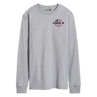 Men's Case IH Magnum With Flag Long Sleeve Tee
