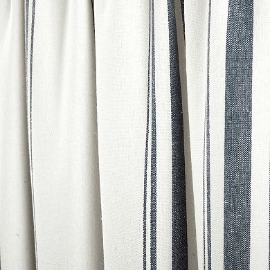 Lush Decor Farmhouse Stripe Yarn Dyed Valance
