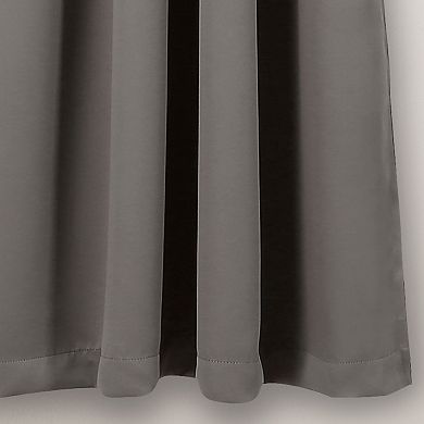 Lush Decor Insulated Grommet Blackout Set of two Window Curtain Panels