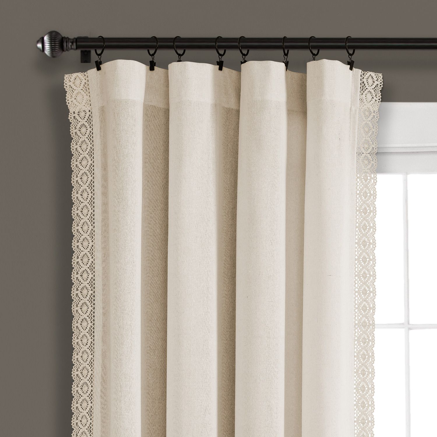 Tende Da Finestra Lush Decor Rosalie - Set Di 2 Pannelli 114 3 X 137 2 Cm Colore