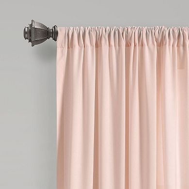 Lush Decor Allison Ruffle Set of 2 Window Curtain Panels