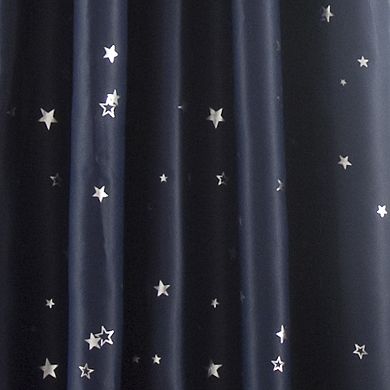 Lush Decor Star Blackout Set of 2 Window Curtain Panels
