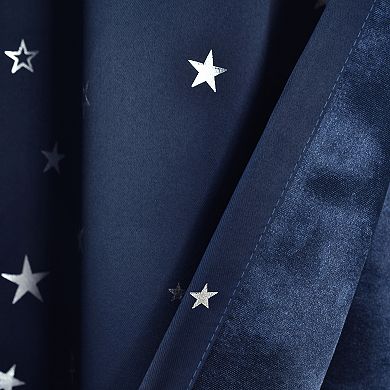 Lush Decor Star Blackout Set of 2 Window Curtain Panels