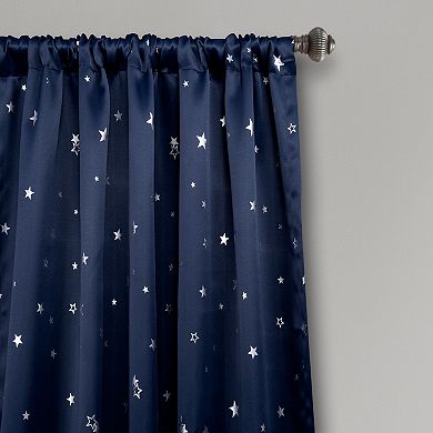 Lush Decor Star Blackout Set of 2 Window Curtain Panels