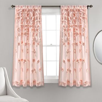 Lush Decor Riley Window Curtain Panel