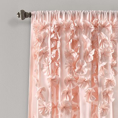 Lush Decor Riley Window Curtain Panel
