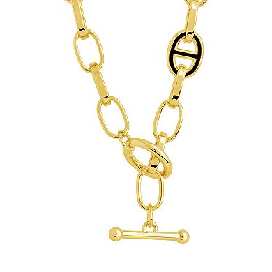 MC Collective Brass Brynlee Toggle Necklace