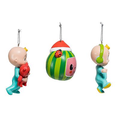 CoComelon Christmas Ornament 3-piece Set