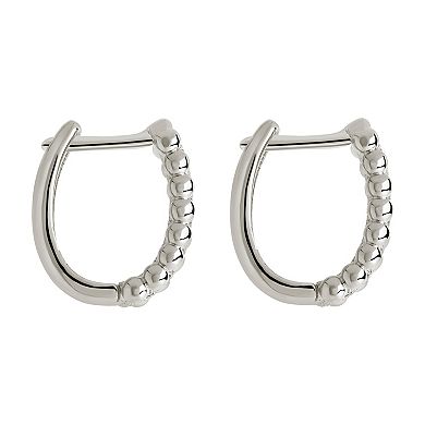 MC Collective Cubic Zirconia Ellerie Micro Hoop Earrings