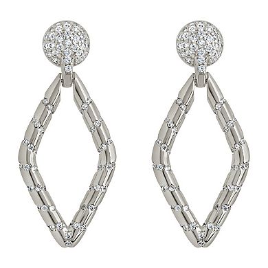 MC Collective Cubic Zirconia Gisele Drop Stud Earrings