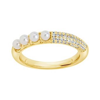 MC Collective Faux Pearl Evelyn Ring