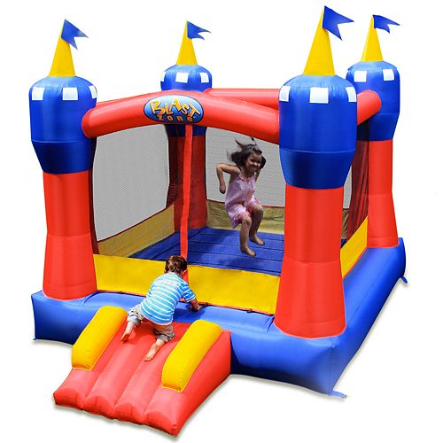 Blast Zone Magic Castle Inflatable Bounce House