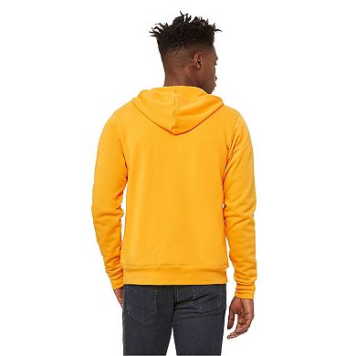 Canvas Unixex Zip-up Polycotton Fleece Hooded Sweatshirt / Hoodie