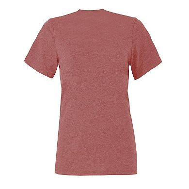 Bella + Canvas Womens/Ladies Heather Jersey Relaxed Fit T-Shirt