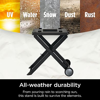 Ninja Woodfire Collapsible Outdoor Grill Stand for Ninja Woodfire Grills