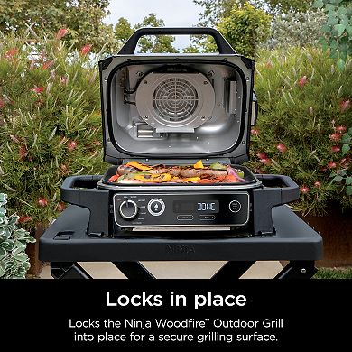 Ninja Woodfire Collapsible Outdoor Grill Stand for Ninja Woodfire Grills