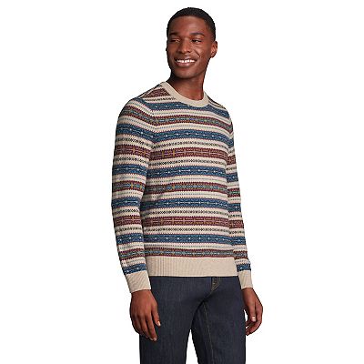 Men s Lands End Fine Gauge Cashmere Sweater