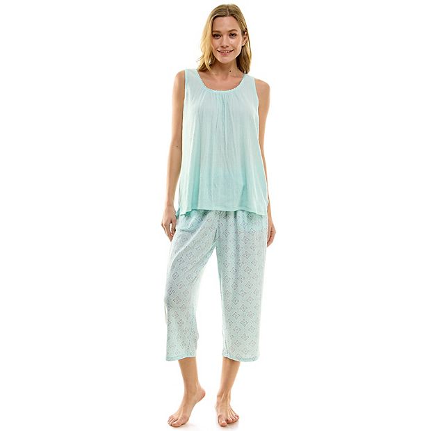 Kohls womens best sale capri pajama sets