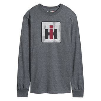 Men's Case IH Logo Distressed Long Sleeve