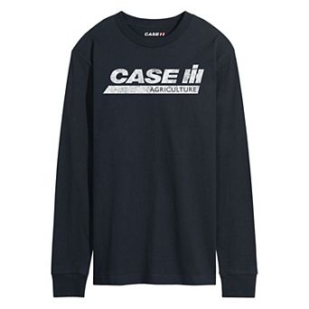 Men's Case IH Logo Distressed Long Sleeve