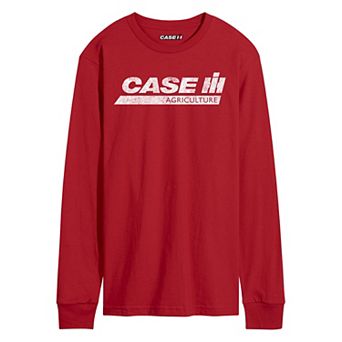 Men's Case IH Logo Distressed Long Sleeve