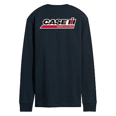 Men's Case IH Logo Distressed Long Sleeve