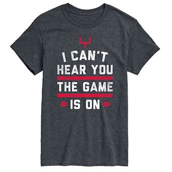 Big & Tall Game Is On Tee