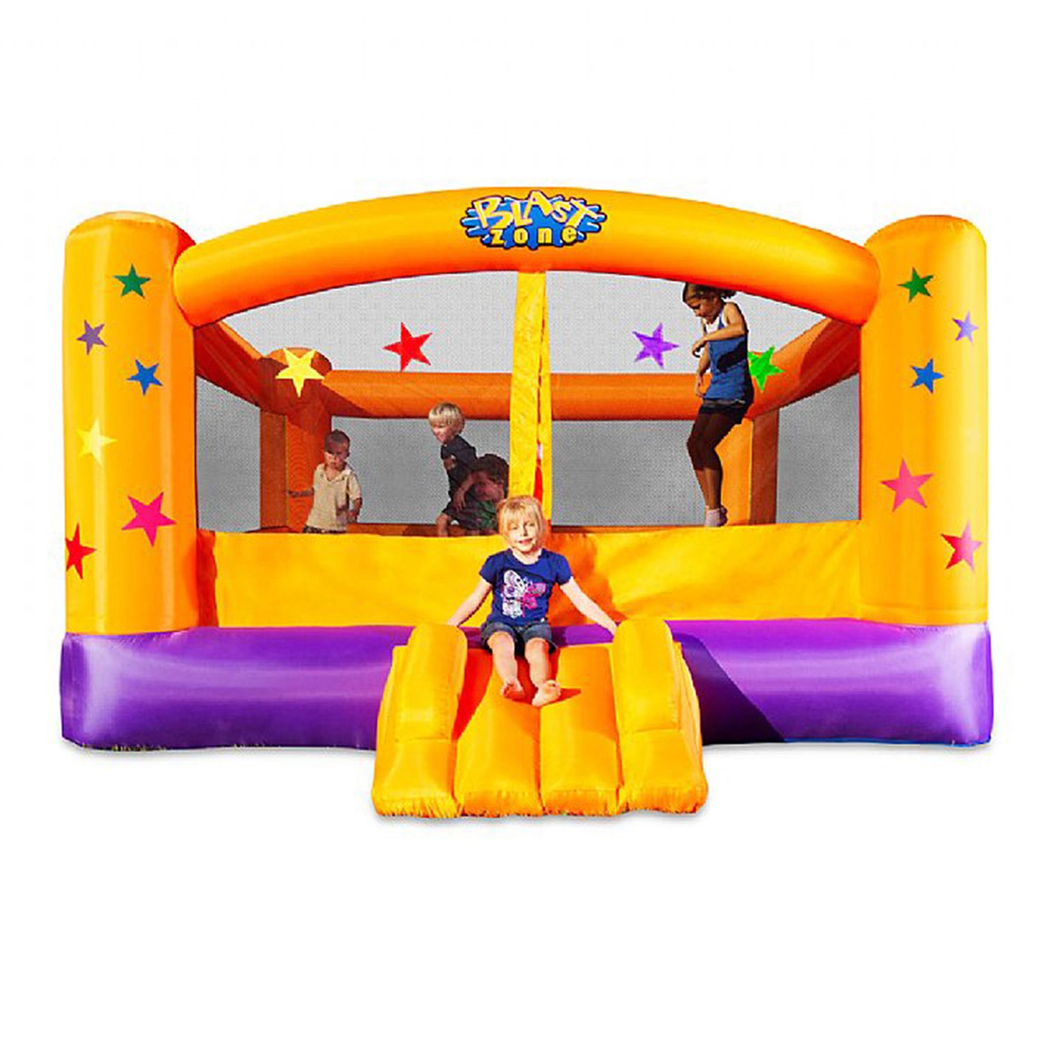 blast zone superstar inflatable bounce house