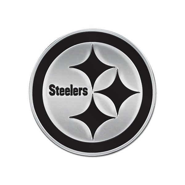 WinCraft Pittsburgh Steelers Team Chrome Car Emblem