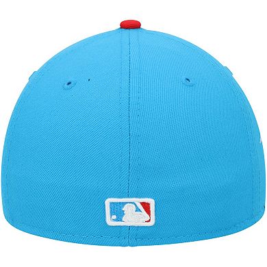 Men's New Era Blue/Red Miami Marlins City Connect 59FIFTY Fitted Hat