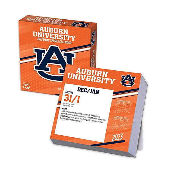 Auburn Tigers 2023 Box Calendar