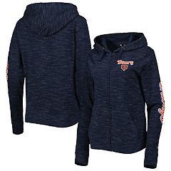 Chicago Bears Womens Lace up Off Shoulder Hoodie Dress Deep V-Neck  Sweatshirts