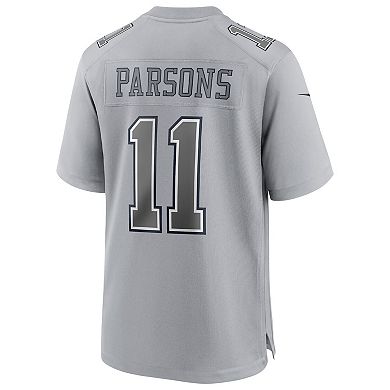 Men's Nike Micah Parsons Gray Dallas Cowboys Atmosphere Fashion Game Jersey