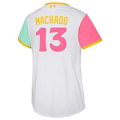 Toddler Nike Manny Machado White San Diego Padres 2022 City Connect Replica Player Jersey
