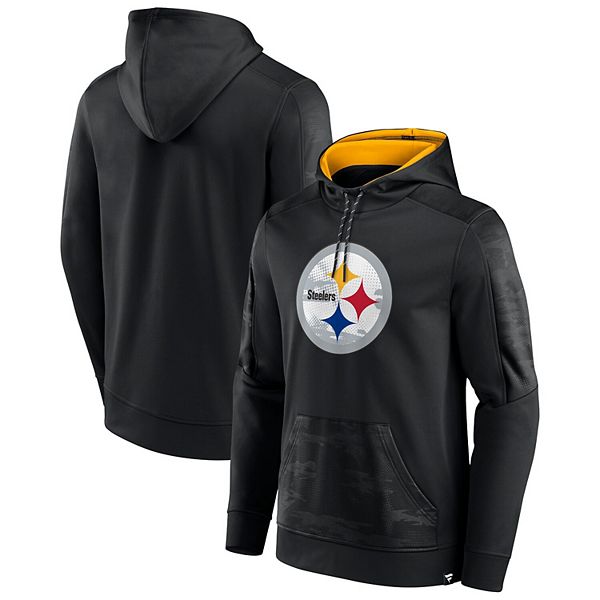 Men's NFL x Staple Gold Pittsburgh Steelers All Over Print Pullover Hoodie Size: Small