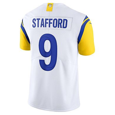 Men's Nike Matthew Stafford White Los Angeles Rams Alternate Vapor Limited Jersey