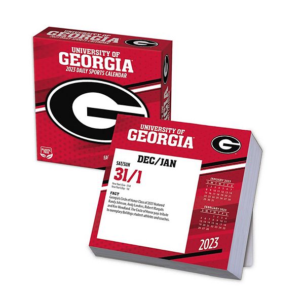 Georgia Bulldogs 2023 Box Calendar