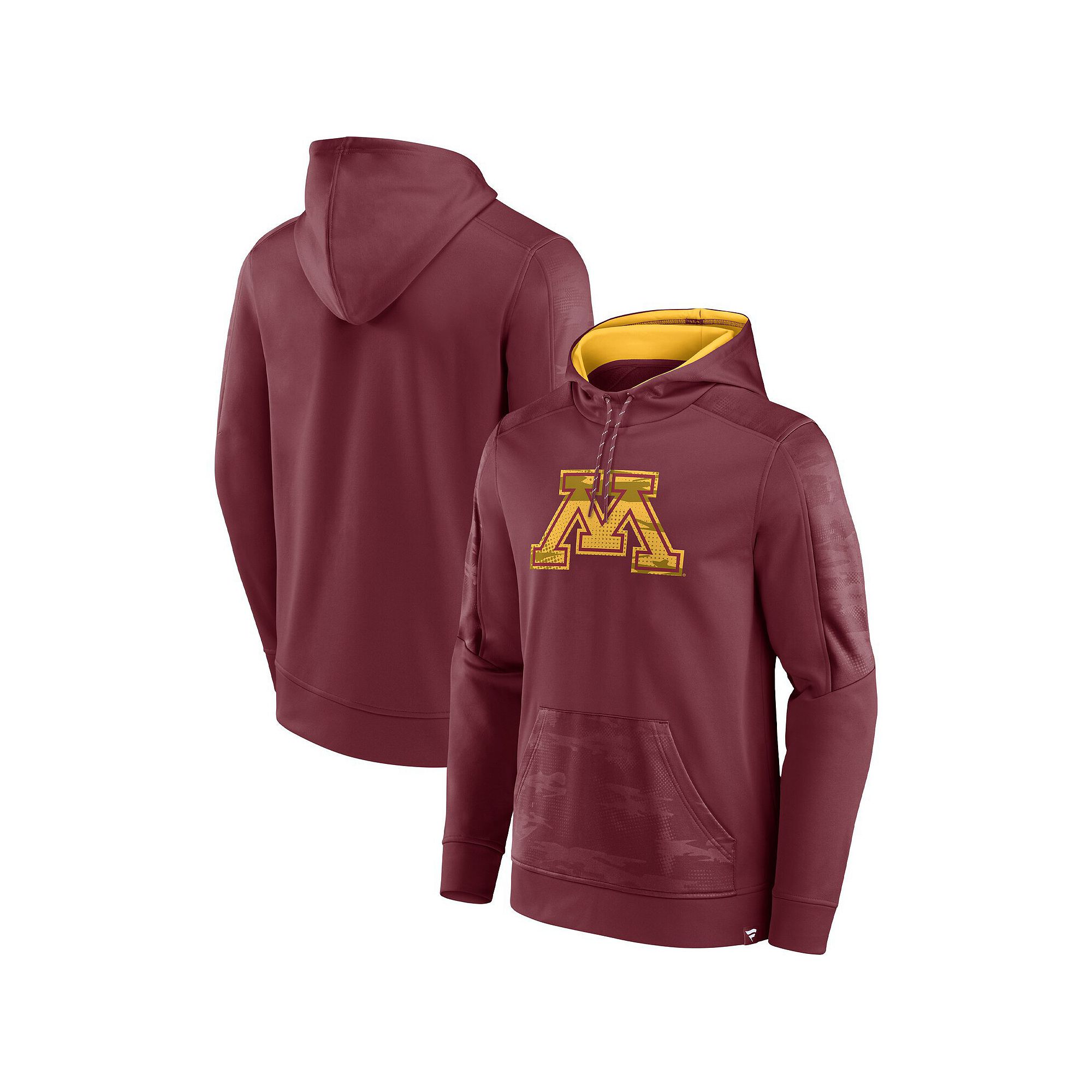 Mens Fanatics Branded Maroon Minnesota Golden Gophers On The Ball Pullover