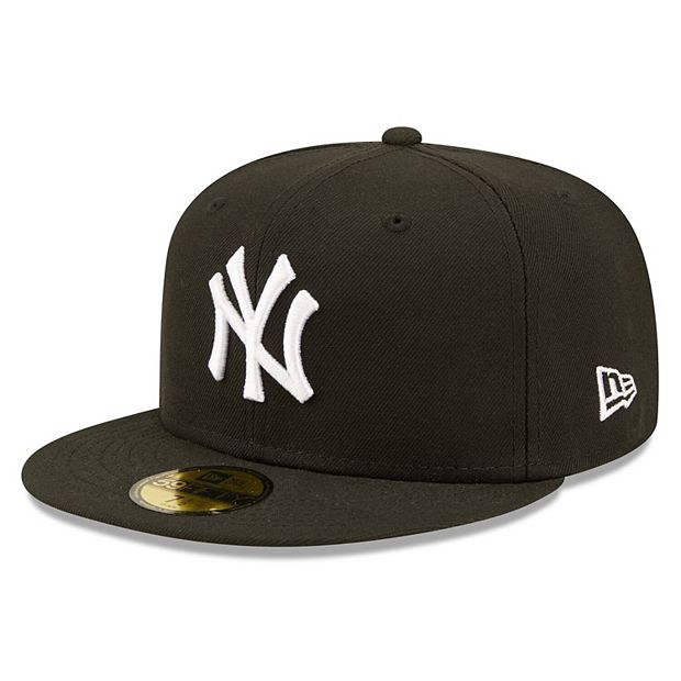 New Era All Black/Gray Bottom MLB All Over Logos 59FIFTY Fitted