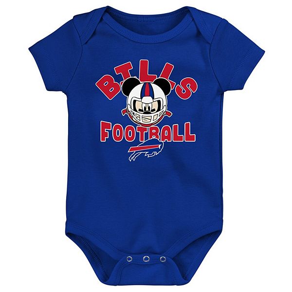Newborn Royal Buffalo Bills Disney Lil Champ Bodysuit