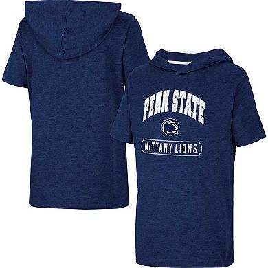 Youth Colosseum Navy Penn State Nittany Lions Varsity Hooded T-Shirt