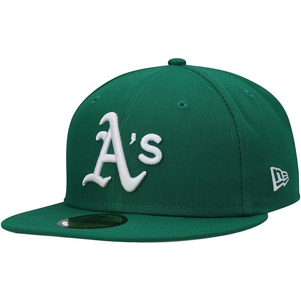 Oakland Athletics MLB New Era 49FORTY Kelly Green Hat Cap Size Small New