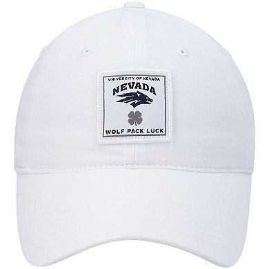 Men's White Nevada Wolf Pack Dream Adjustable Hat