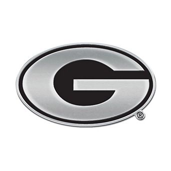 WinCraft Georgia Bulldogs Team Chrome Car Emblem