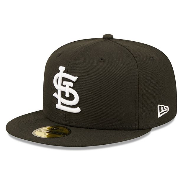  MLB St. Louis Cardinals Black & Gray 59Fifty Fitted