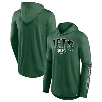 Men's Fanatics Branded Green New York Jets Front Runner Pullover Hoodie